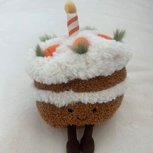 Jellycat Amuseables Carrot Cake - Authentic - Brand New